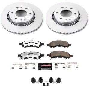 Buick Rainier Brake Kit - Front - PowerStop - Z36 Coated Truck & Tow - `06-`07 Buick Rainier Brake Kit - Front - PowerStop - Z36 Coated Truck & Tow - `06-`07