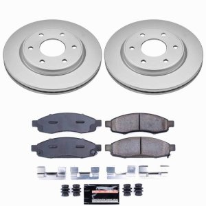 Infiniti QX56 Brake Kit - Front - PowerStop - Z23 Coated - `05-`07 Infiniti QX56 Brake Kit - Front - PowerStop - Z23 Coated - `05-`07