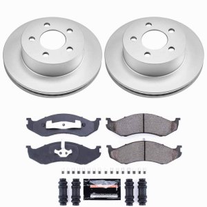 Jeep Cherokee Brake Kit - Front - PowerStop - Z23 Coated - `99-`01 Jeep Cherokee Brake Kit - Front - PowerStop - Z23 Coated - `99-`01