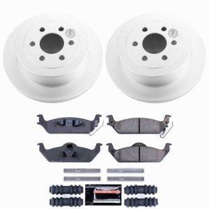 Dodge Dakota Brake Kit - Rear - PowerStop - Z23 Coated - `03-`04