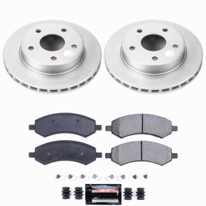 Dodge Dakota Brake Kit - Front - PowerStop - Z23 Coated - `05-`10