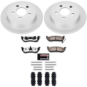 Jeep Liberty Brake Kit - Rear - PowerStop - Z36 Coated Truck & Tow - `03-`07