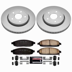 Jeep Commander Brake Kit - Front - PowerStop - Z23 Coated - `06-`10 Jeep Commander Brake Kit - Front - PowerStop - Z23 Coated - `06-`10
