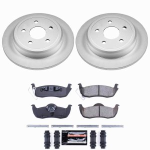 Jeep Commander Brake Kit - Rear - PowerStop - Z23 Coated - `06-`10 Jeep Commander Brake Kit - Rear - PowerStop - Z23 Coated - `06-`10
