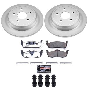 Jeep Commander Brake Kit - Rear - PowerStop - Z26 Coated - `06-`10 Jeep Commander Brake Kit - Rear - PowerStop - Z26 Coated - `06-`10