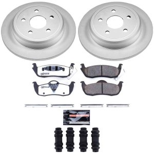 Jeep Commander Brake Kit - Rear - PowerStop - Z36 Coated Truck & Tow - `06-`10 Jeep Commander Brake Kit - Rear - PowerStop - Z36 Coated Truck & Tow - `06-`10