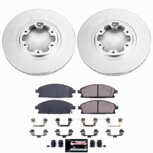 Infiniti QX4 Brake Kit - Front - PowerStop - Z23 Coated - `97-`03 Infiniti QX4 Brake Kit - Front - PowerStop - Z23 Coated - `97-`03