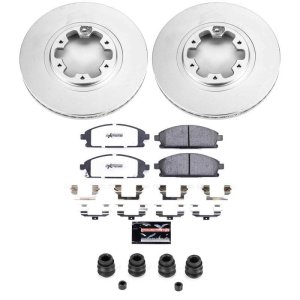 Infiniti QX4 Brake Kit - Front - PowerStop - Z36 Coated Truck & Tow - `97-`03 Infiniti QX4 Brake Kit - Front - PowerStop - Z36 Coated Truck & Tow - `97-`03