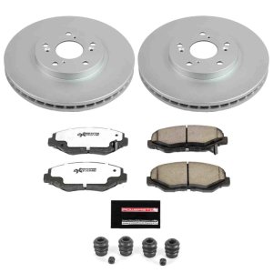 Honda Pilot Brake Kit - Front - PowerStop - Z26 Coated - `03-`08 Honda Pilot Brake Kit - Front - PowerStop - Z26 Coated - `03-`08
