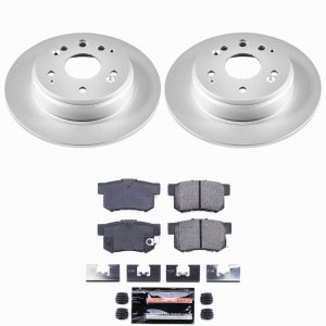 Acura TL Brake Kit - Rear - PowerStop - Z23 Coated - `99-`03 Acura TL Brake Kit - Rear - PowerStop - Z23 Coated - `99-`03