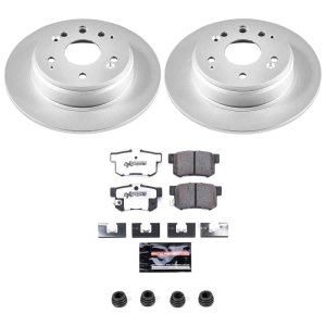 Acura TL Brake Kit - Rear - PowerStop - Z26 Coated - `99-`03 Acura TL Brake Kit - Rear - PowerStop - Z26 Coated - `99-`03