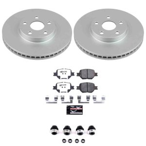 Scion tC Brake Kit - Front - PowerStop - Z26 Coated - `05-`10