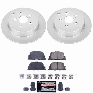 Scion tC Brake Kit - Rear - PowerStop - Z23 Coated - `05-`10