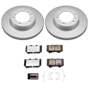 Toyota Sequoia Brake Kit - Front - PowerStop - Z36 Coated Truck & Tow - `01-`02 Toyota Sequoia Brake Kit - Front - PowerStop - Z36 Coated Truck & Tow - `01-`02
