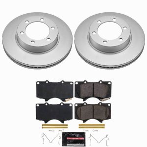 Toyota Sequoia Brake Kit - Front - PowerStop - Z23 Coated - `01-`07 Toyota Sequoia Brake Kit - Front - PowerStop - Z23 Coated - `01-`07