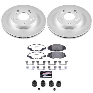 Honda Civic Brake Kit - Front - PowerStop - Z26 Coated - `06-`11