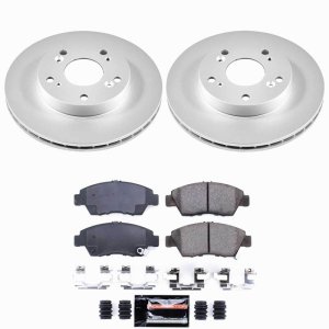 Acura RSX Brake Kit - Front - PowerStop - Z23 Coated - `02-`06 Acura RSX Brake Kit - Front - PowerStop - Z23 Coated - `02-`06