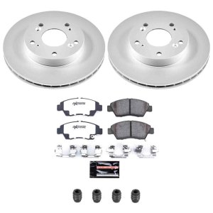 Acura RSX Brake Kit - Front - PowerStop - Z26 Coated - `02-`06 Acura RSX Brake Kit - Front - PowerStop - Z26 Coated - `02-`06