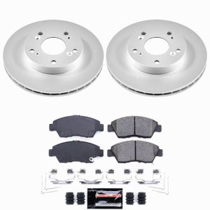 Honda Civic Brake Kit - Front - PowerStop - Z23 Coated - `06-`11