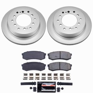 Lexus GX470 Brake Kit - Rear - PowerStop - Z23 Coated - `03-`09 Lexus GX470 Brake Kit - Rear - PowerStop - Z23 Coated - `03-`09