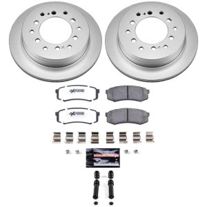 Lexus GX470 Brake Kit - Rear - PowerStop - Z36 Coated Truck & Tow - `03-`09 Lexus GX470 Brake Kit - Rear - PowerStop - Z36 Coated Truck & Tow - `03-`09
