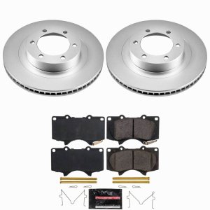Lexus GX470 Brake Kit - Front - PowerStop - Z23 Coated - `03-`09 Lexus GX470 Brake Kit - Front - PowerStop - Z23 Coated - `03-`09