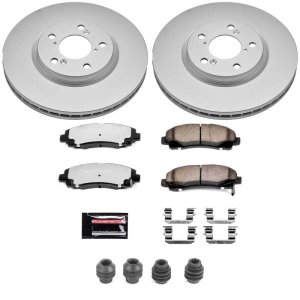 Honda Ridgeline Brake Kit - Front - PowerStop - Z36 Coated Truck & Tow - `06-`11 Honda Ridgeline Brake Kit - Front - PowerStop - Z36 Coated Truck & Tow - `06-`11