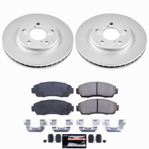 Honda Odyssey Brake Kit - Front - PowerStop - Z23 Coated - `05-`10 Honda Odyssey Brake Kit - Front - PowerStop - Z23 Coated - `05-`10