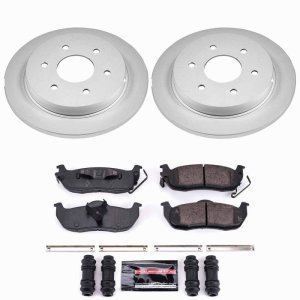Infiniti QX56 Brake Kit - Rear - PowerStop - Z23 Coated - `04-`10 Infiniti QX56 Brake Kit - Rear - PowerStop - Z23 Coated - `04-`10
