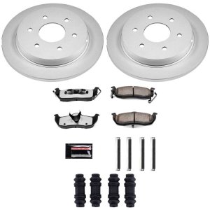 Infiniti QX56 Brake Kit - Rear - PowerStop - Z36 Coated Truck & Tow - `04-`10 Infiniti QX56 Brake Kit - Rear - PowerStop - Z36 Coated Truck & Tow - `04-`10
