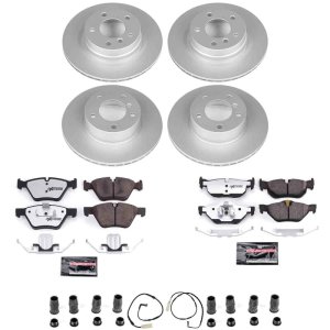 BMW 325i Brake Kit - Front + Rear - PowerStop - Z26 Coated - 2006 BMW 325i Brake Kit - Front + Rear - PowerStop - Z26 Coated - 2006
