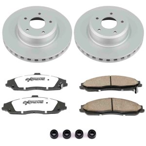Pontiac GTO Brake Kit - Front - PowerStop - Z26 Coated - `05-`06 Pontiac GTO Brake Kit - Front - PowerStop - Z26 Coated - `05-`06