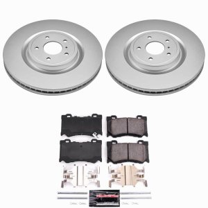 Infiniti FX50 Brake Kit - Front - PowerStop - Z23 Coated - `09-`13