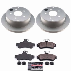Pontiac GTO Brake Kit - Rear - PowerStop - Z23 Coated - 2004 Pontiac GTO Brake Kit - Rear - PowerStop - Z23 Coated - 2004