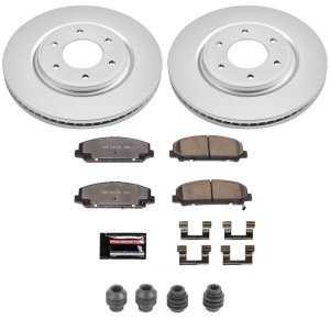 Infiniti QX56 Brake Kit - Front - PowerStop - Z36 Coated Truck & Tow - `08-`10 Infiniti QX56 Brake Kit - Front - PowerStop - Z36 Coated Truck & Tow - `08-`10