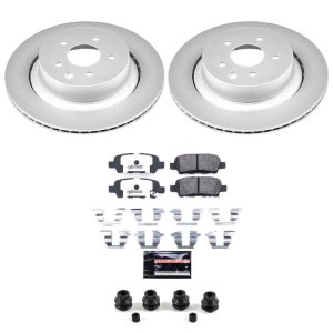 Infiniti G35 Brake Kit - Rear - PowerStop - Z26 Coated - `07-`08