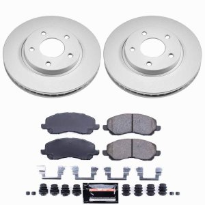Dodge Caliber Brake Kit - Front - PowerStop - Z23 Coated - `07-`12 Dodge Caliber Brake Kit - Front - PowerStop - Z23 Coated - `07-`12