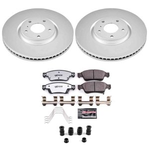 Infiniti G35 Brake Kit - Front - PowerStop - Z26 Coated - `07-`08