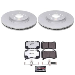 Acura TL Brake Kit - Front - PowerStop - Z26 Coated - `04-`08 Acura TL Brake Kit - Front - PowerStop - Z26 Coated - `04-`08