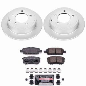 Chrysler 200 Brake Kit - Rear - PowerStop - Z23 Coated - `11-`14 Chrysler 200 Brake Kit - Rear - PowerStop - Z23 Coated - `11-`14