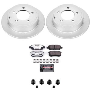 Chrysler 200 Brake Kit - Rear - PowerStop - Z26 Coated - `11-`14 Chrysler 200 Brake Kit - Rear - PowerStop - Z26 Coated - `11-`14