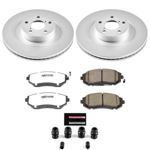 Subaru Baja Brake Kit - Front - PowerStop - Z26 Coated - `04-`06