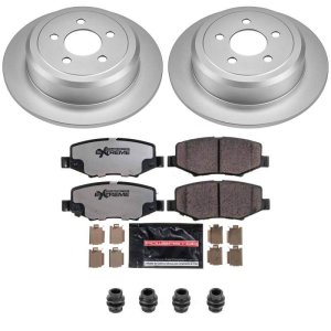 Dodge Nitro Brake Kit - Rear - PowerStop - Z36 Coated Truck & Tow - `07-`11