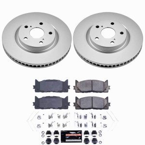 Lexus ES300h Brake Kit - Front - PowerStop - Z23 Coated - `13-`18 Lexus ES300h Brake Kit - Front - PowerStop - Z23 Coated - `13-`18