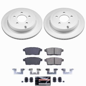 Ford Edge Brake Kit - Rear - PowerStop - Z23 Coated - `07-`10