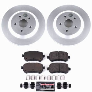 Ford Freestar Brake Kit - Rear - PowerStop - Z23 Evolution Coated - `04-`07 Ford Freestar Brake Kit - Rear - PowerStop - Z23 Evolution Coated - `04-`07