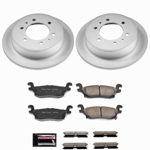 Hummer H3 Brake Kit - Rear - PowerStop - Z23 Coated - `06-`10 Hummer H3 Brake Kit - Rear - PowerStop - Z23 Coated - `06-`10