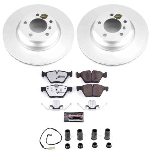 BMW 330i Brake Kit - Front - PowerStop - Z26 Coated Rotors + Pads - 2006 BMW 330i Brake Kit - Front - PowerStop - Z26 Coated Rotors + Pads - 2006