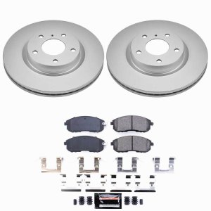 Infiniti G35 Brake Kit - Front - PowerStop - Z23 Coated - `03-`05