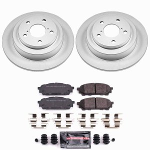 Saab 9-2X Brake Kit - Rear - PowerStop - Z23 Coated - `05-`06